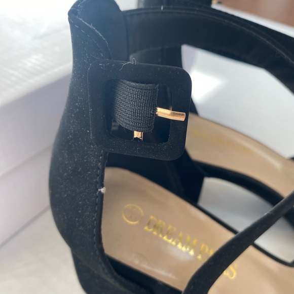 🏷️ NWT Dream Pairs Annee Chunky Heel Dress Pump - Picture 5 of 8